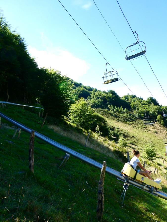Pleine Nature Pied Pistes Piscine Chauffee Ustou Zewnętrze zdjęcie