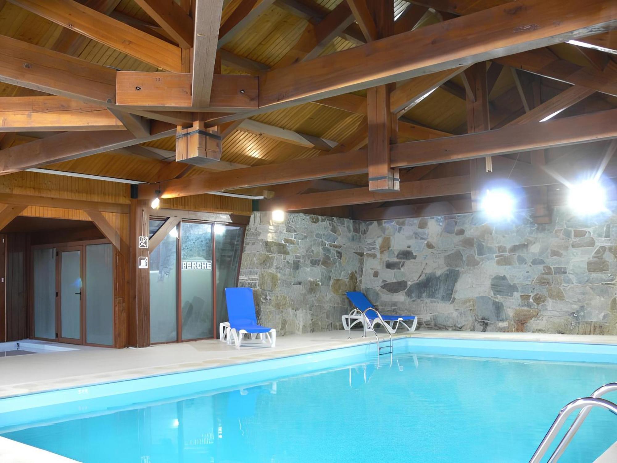 Pleine Nature Pied Pistes Piscine Chauffee Ustou Zewnętrze zdjęcie